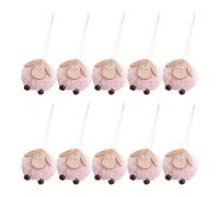 10 Pack Sheep Felt Hangers for Celebration, Festival, Season, for Intimate Christmas Scene