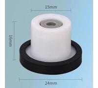 10-Pack Shower Check Valve with Filter & Anti-Backflow Sealing Gasket for Plumbing Systems - Rubber + Construction, G1/2 and G3/4 Si(G3/4)