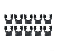 10 Pack Silicone Scuba Diving Mouthpiece for Snorkel Regulator Replacement with Anti-Slip Design and Abrasion Resistant Construction(E)
