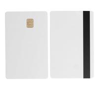 10 Pack - SLE4442 Chip Cards w/HiCo 5/16inch (8.4mm) 2 Track Mag Stripe