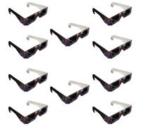10-Pack Solar Eclipse Viewer Glasses | Certified Eye Protection for Total Solar Eclipse 12 August 2026 | Conforms to and Meets the Requirements of PPE Regulation (EU) 2016/425 and EN ISO 12312-2:2015