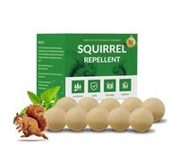 10 Pack Squirrel Repellent Outdoor, Chipmunk Repellent, Rodent & Squirrel Repellent for Attic, Car Engines, Ultra Powerful Squirrel Deterrent Keep Squirrels Out of Garden, Long-Lasting, Pet Safe