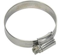 10 Pack Stainless Steel Hose Clip - 35 To 51mm Diameter - Hose Pipe Clip Fixing