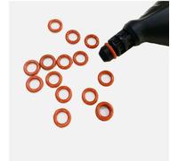 10 Pack Steam Cleaner O-Ring Replacement Kit, Heat Resistant Rubber Seal Gaskets Compatible with Karcher SC2 SC3 SC4 SC5 CT10 CTK10, Replace 2.884-312.0 for Nozzle Steam Hose Steamer Spare (RED)