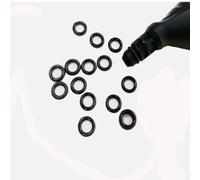 10 Pack Steam Cleaner O-Ring Replacement Kit, Heat Resistant Rubber Seal Gaskets Compatible with SC2 SC3 SC4 SC5 CT10 CTK10, Replace 2.884-312.0 for Nozzle Steam Hose Steamer Spare (BLACK)