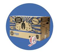 10 Pack Strong Extra Large 51cm x 30cm x 30cm Reusable Cardboard Storage Packing Moving House Boxes with Carry Handles and Room List Checkboxes Inc 66m Roll of Tape