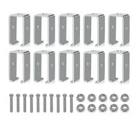 10 Pack Strut Channel Trolley Track Hanger Bracket for UNISTRUT P1834-EG 1-5/8 Intermediate Support Hange Bracket for All 1-5/8" Channel Trolley Track