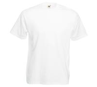 10 PACK T Shirts Fruit of the Loom Men Women 100% Cotton Plain T Shirt Blank Tee