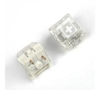 10-Pack Tactile Hako Clear True Violet Switch For Mechanical keyboard DIY Replacable For MX Switches (Color : Hako Clear)