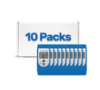 10-Pack ThermElc TE-02 Pro Temperature Mapping Data Logger, Reusable data Recorders, Multi-Track Cold chain monitoring device for Industrial Supply Chain, Large Scale Cold Storage & Fleet Management