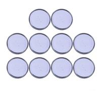 10 Pack Transparent Plastic Coin Capsule Holders, 70 mm Inner Diameter with Assorted Ring Gasket Sizes to Safely Store, Organise and Display Commemorative Coins for Home Collection(2)