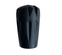 10 Pack Trekking Pole Tips - Walking Pole Rubber Tips, Rubber Tips & Hiking Poles Caps, Ferrules for Walking Stick, Cane Replacement, Crutch Protectors, 11mm Mouth, Anti-Slip, Shock Absorbing
