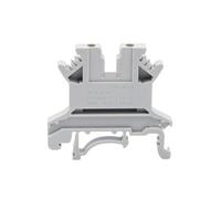 10-pack UK-1.5N - 1.5" single deck DIN rail terminal block, high current screw connection wire conductor
