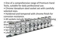 10 PACK Universal Metric Joint Socket 3/8" Square Drive 6 Point WallDrive Torque Loops Multi One Size
