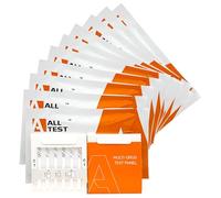 10 Pack - Urine Drug Test Kit for Cocaine, Canna cstasy, Ketamine, Benzos, Amphetamines - DOA-164 (ECO) CE 99% Accurate