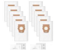 10 Pack Vacuum Bags Compatible with Miele Guard L1 / Guard S1 Vacuum Cleaner, with 2 Motor Protection Filters, 2 AirClean Filters