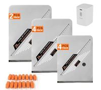 10 Pack Vacuum Storage Bags with 4500Pa Wireless Electric Pump