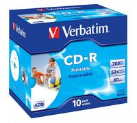 Verbatim CD-R AZO Wide Inkjet Printable 700 MB 52x 10 pc(s)