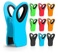 10-Pack Versatile Chip & Food Bag Clips - Multi-Use for Kitchen Storage, Snacks & Garden Plants