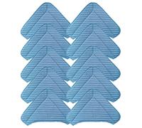10 Pack Washable Replacement Microfiber Mop Pads for PurSteam ThermaPro Elite 12 in 1 and PureClean XL Rolling Steam Cleaner