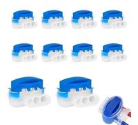 10 Pack Waterproof Wire Connectors Cable Connector Electrical Wire Connectors for Robotic Lawn Mower Flymo Husqvarna Automower Irrigation Applications