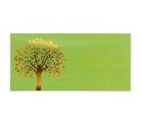 10 Pack Wedding Shagun Money Envelopes Golden Tree Fancy Cash & Gift Card Wrappers for Indian Weddings, Engagements, Diwali & Festive Celebrations (Light Green)