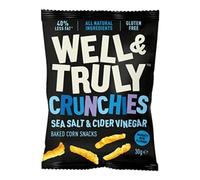 10 Pack | Well&Truly Crunchy Salt & Vinegar 30g