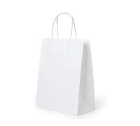 10 Pack White Paper Party Gift Bags with Handles - Assorted Bright Colors for Birthdays, Weddings, Baby Showers, Hen Nights & More - Perfect for Kids and Adult Party Favors, Treats & Small Gifts!