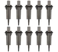 10 Packs 5/8 inch Stone Splitter, Wedge and Feather Shims, Concrete Rock Stone Splitter Hand Tools, by GENHAKON.