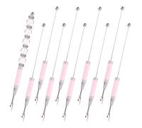 10 Packs Beadable Thread Cutter Seam Rippers for Sewing Metal Embroidery Removal Tool Beaded Tag Remover for DIY Craft (Pink)