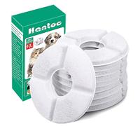 10 Packs Cat Water Fountain Filters, Hantoc Replacement Pet Water Fountain Filters 1.6L for Flower Fountains Replacement Filters with Resin and Active Carbon for Drinking Fountains