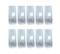 10 Packs Mushroom Cultivation Bags, PP Grow Bags for Optimal Mycelial Development and High Yields, Moisture Retention for Gourmet and Medicinal Mushrooms(32 * 65 * 6)