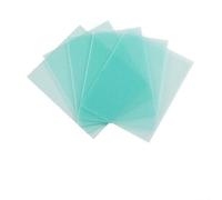 10 Packs of Clear PC Protective Lens Plates for Welding Helmets Effective Shielding Against Dust and Sparks (138 * 126mm)