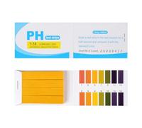 10 Packs PH 1-14 Test Strips Universal Litmus Test Paper 800 Strips for Saliva Urine Water Soil Testing Pet Food and Diet PH Monitoring