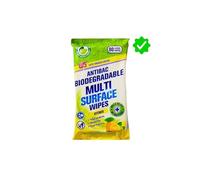 10 PACKS X 80 (800) Large Antibacterial Wipes) Citrus Antibacterial Multi - Surface LARGE Wipes Kills 99.99% Of Bacteria NON-Bleach W5