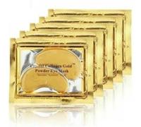 10 Pair Crystal Collagen 24k Gold Under Eye Gel Pad Face Mask Anti Aging Wrinkle Gel Under Eye Patches, Vegan Cruelty-Free Self Care