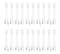 10 Pair IP Camera POE RJ45 Cable Power Over Ethernet Adapter Injector + Splitter DC 12 V