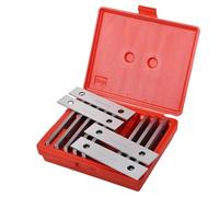 10 Pair Precision Thin Parallel Bar Set - 0.0005" Accuracy Parallel Blocks for Lathe, Milling & Engineering Use
