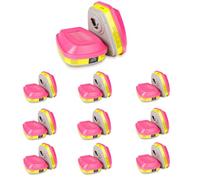 (10 Pairs) 60923 Respirator Cartridge Particulate Filter, Helps Protect Against Organic Vapors, Acid Gases, Chemicals and Particles