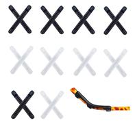 10 Pairs Antislip Temple Tips Sleeve Retainers, Soft Silicone Comfort Spectacles Grips for Sunglasses and GlassesTemple Holders to Prevent Glasses from Slippig Off The Nose