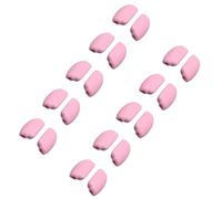 10 Pairs Clear Nose Cushions Anti Slip Silicone Pad Secure for Full Frame Glasses and Shades Anti Slip Glasses Nose Pad