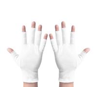 10 Pairs Cotton Gloves, Cotton Gloves for Eczema, Moisturising Gloves, for Sleeping Eczema Spa Treatment Overnight Hydration