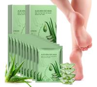 10 Pairs Foot Mask Peel, Foot Peel Mask for Hard Skin, Foot Exfoliating Socks, Moisturizing Foot Care for Callus Remover, Cracked Heel Dead and Dry Skin, Deeply Hydrates, for Men and Women
