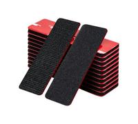 10 Pairs Heavy Duty Hook and Loop Strips Self Adhesive,10 x 3cm | Waterproof & Heat-Resistant,Sticky Back Fastening Strips for Indoor & Outdoor Use on Walls, Glass,Tile,Metal,Wood