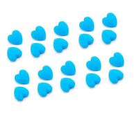 10 Pairs Lightweight Silicone Love Heart Shaped Glasses Antislip Covers Eyeglasses Ear Grips for Comfortable Wear Colorful Silicone Glasses Holders