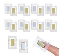 10 Pairs Magnetic Buttons for Clothing, Invisible Magnet Snaps PVC Strong Closure Button Snaps Fastener Snaps for Fabric Curtain Purses Handbag Crafts Sewing Tools