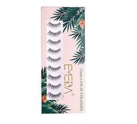 10 pairs Natural False eyelashes 3D Fake Lashes 100% Handmade Short Soft Reusable Eye Lash Transparent Strip Lashes Natural looking eyelash by EMEDA (False Lashes 05)