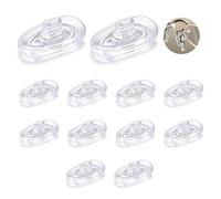 10 Pairs Nose Pads for Glasses Stop Glasses Slipping Down Nose Glasses Nose Pads Silicone Push on Silicone Pads for Eyeglasses and Sunglasses