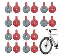 10 Pairs Of Brake Pads, High Heat Dissipation Round Brake Pads, Multi-Model Universal Disc Brake Accessories, Suitable For Bicycles, Mountain Bikes, Electric Vehicles, Etc.