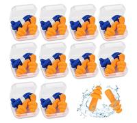 10 Pairs of Ear Plugs Ear Plugs for Gun Shooting, Sleeping and Swimming